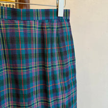 Load image into Gallery viewer, Yves Saint Lauren YSL checked Skirt
