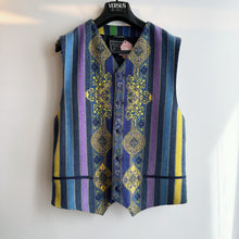 Load image into Gallery viewer, Versace Pattern Wool Waistcoat
