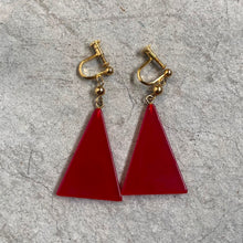 Load image into Gallery viewer, Vintage Triangle Earrings
