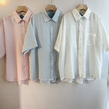 Load image into Gallery viewer, Jamm Select | oversized Striped Shirt (3colours)
