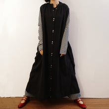 Load image into Gallery viewer, Jamm select | Cotton long shirt dress

