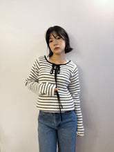 Load image into Gallery viewer, Jamm select | Striped ribbed top
