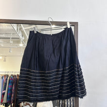 Load image into Gallery viewer, Vintage Striped Stitching Skirt
