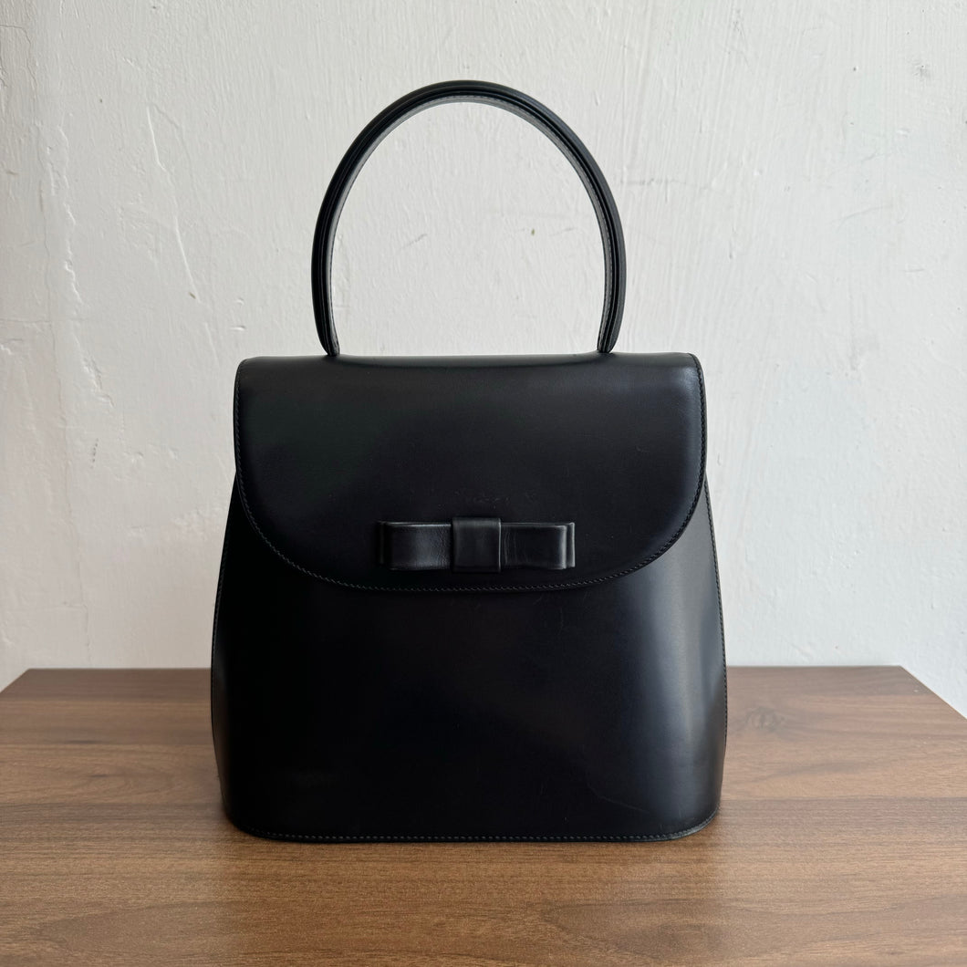 Charles Jourdan Bow Buckle Leather bag