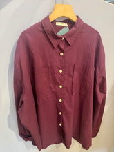 Load image into Gallery viewer, Jamm select | Oversized Washed Shirt
