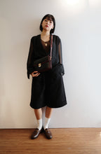 Load image into Gallery viewer, Jamm select | Sheer Blazer (Black/Brown)

