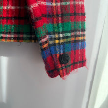 Load image into Gallery viewer, USA Tartan Pattern Wool Jacket
