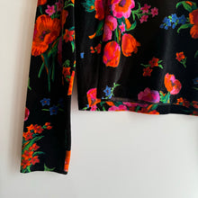 Load image into Gallery viewer, Kenzo Flower Pattern Fleece Top
