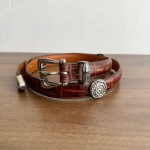 Load image into Gallery viewer, USA Brighton Leather Belt
