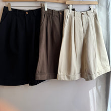 Load image into Gallery viewer, Jamm select | Wide Shorts (Black/brown/ivory)
