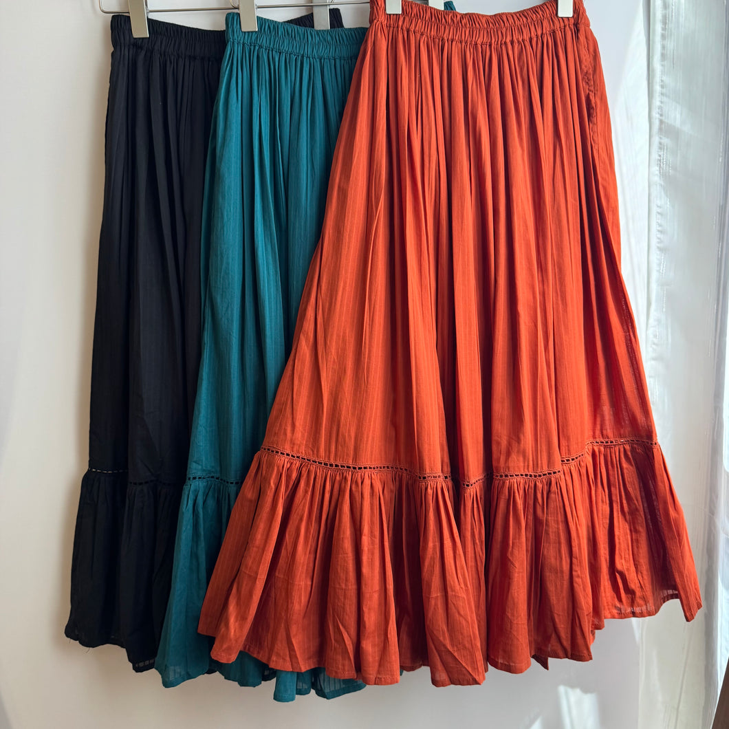 Jamm select | Layered Skirt (3colours)