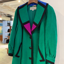 Load image into Gallery viewer, Vintage Colourblock Coat
