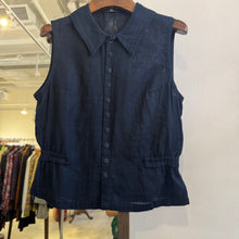 Load image into Gallery viewer, 45r Navy Colour Tank Top
