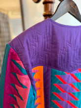 Load image into Gallery viewer, 80s Patchwork jacket
