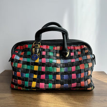 Load image into Gallery viewer, Vintage Woven Colour Leather bag
