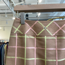Load image into Gallery viewer, Courrèges Check Pattern Skirt
