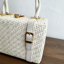 Load image into Gallery viewer, Lancel Woven Box Bag
