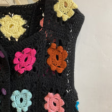 Load image into Gallery viewer, Vintage Crochet Knit Vest
