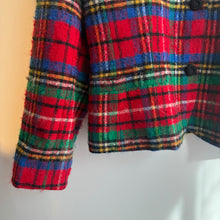 Load image into Gallery viewer, USA Tartan Pattern Wool Jacket
