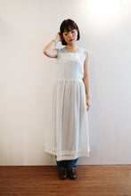 Load image into Gallery viewer, Jamm select | Ruffle Sheer Slipdress (White/Black/peach)
