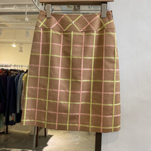 Load image into Gallery viewer, Courrèges Check Pattern Skirt
