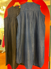 Load image into Gallery viewer, Jamm select | Pleated Denim Dress (2Colours)
