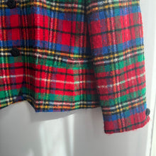 Load image into Gallery viewer, USA Tartan Pattern Wool Jacket
