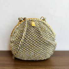 Load image into Gallery viewer, Rodo Gold Yarn Woven Bag
