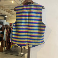 Load image into Gallery viewer, Vintage Striped Silk Vest
