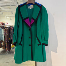 Load image into Gallery viewer, Vintage Colourblock Coat
