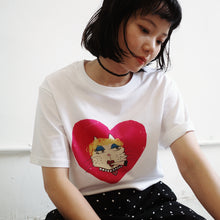 Load image into Gallery viewer, ✿marymary✿bad cat Print tee
