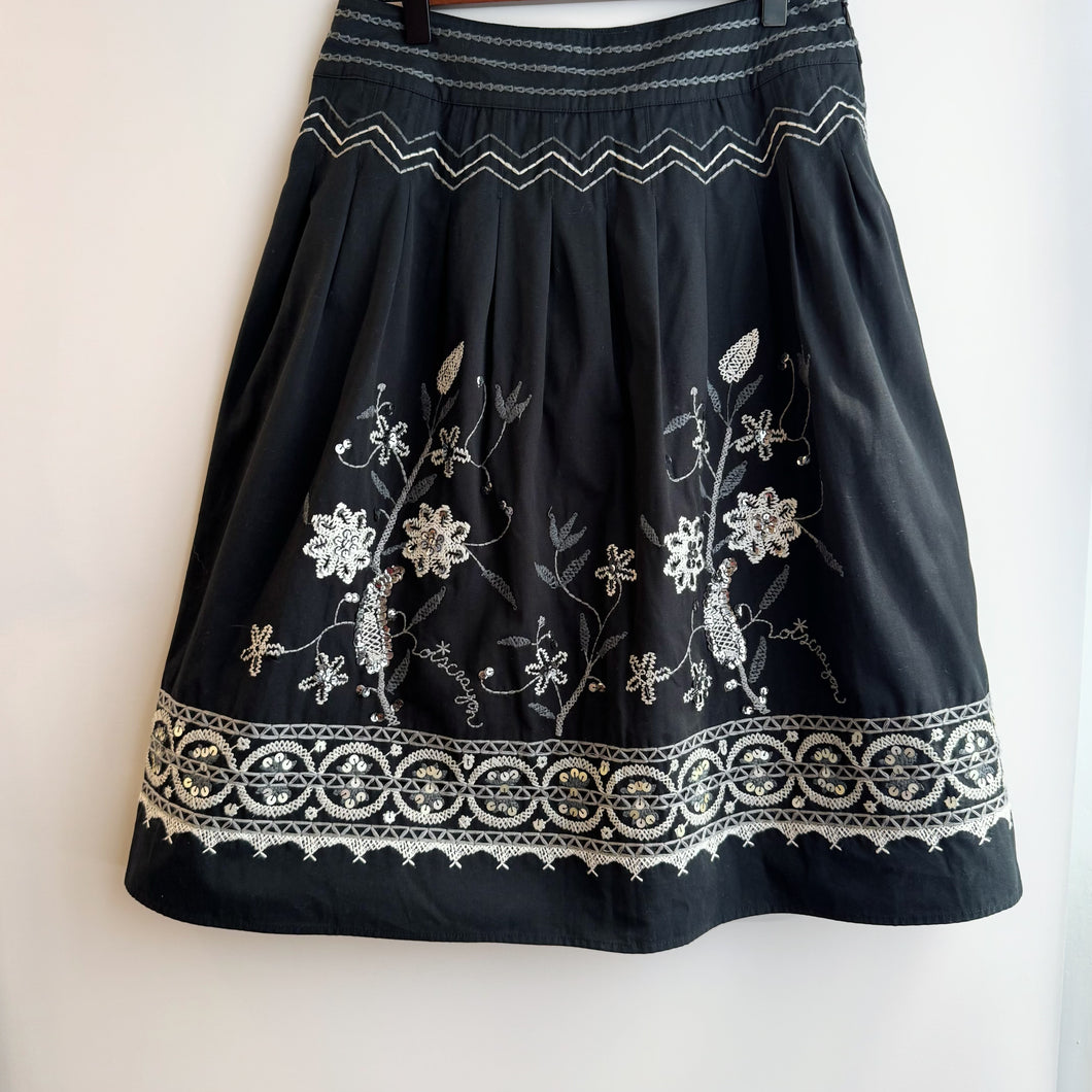 Vintage Embroidery Skirt
