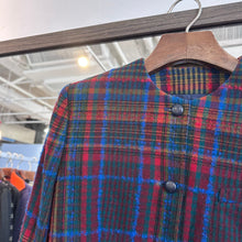 Load image into Gallery viewer, Vintage Check Cropped Coat

