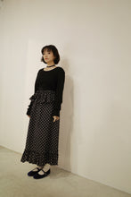 Load image into Gallery viewer, Jamm select | Dot Pattern Ruffle Skirt
