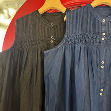 Load image into Gallery viewer, Jamm select | Pleated Denim Dress (2Colours)
