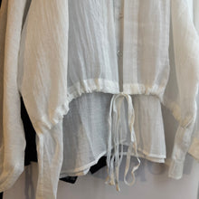 Load image into Gallery viewer, Jamm select | Mock 2pieces layer Blouse (White/Black)
