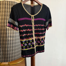 Load image into Gallery viewer, Christian Lacroix beaded Details Knitted Cardigan
