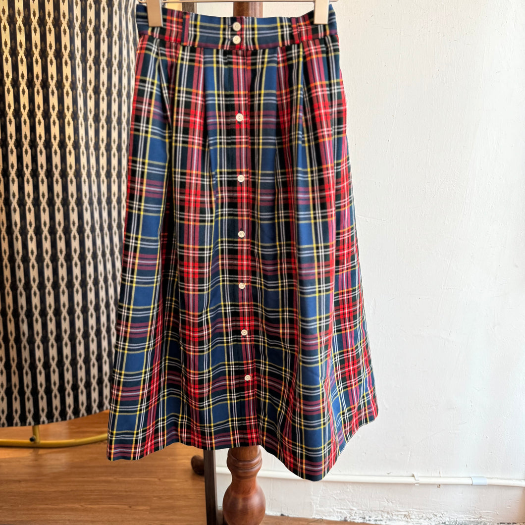 Vintage Button front Skirt