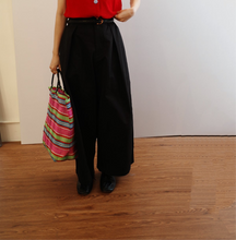 Load image into Gallery viewer, Jamm select | wide pants (White/Black)
