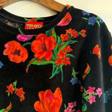 Load image into Gallery viewer, Kenzo Flower Pattern Fleece Top
