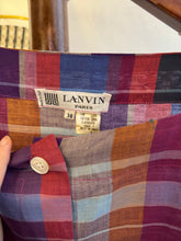 Load image into Gallery viewer, Lanvin Checked Pattern Blouse
