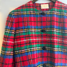 Load image into Gallery viewer, USA Tartan Pattern Wool Jacket
