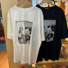 Load image into Gallery viewer, Jamm select | Drunk Cat Print Tee (White/Black)
