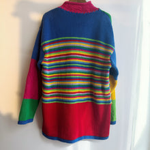 Load image into Gallery viewer, HK Vintage Colourful Sweater
