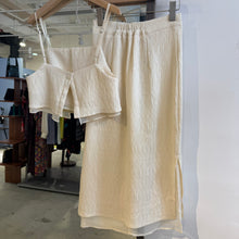 Load image into Gallery viewer, Jamm select | Texture Fabric Top and Skirt Set
