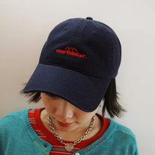 Load image into Gallery viewer, Jamm design | OVER THINKER cap
