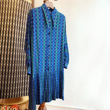 Load image into Gallery viewer, Pierre Cardin Pattern Silk Dress
