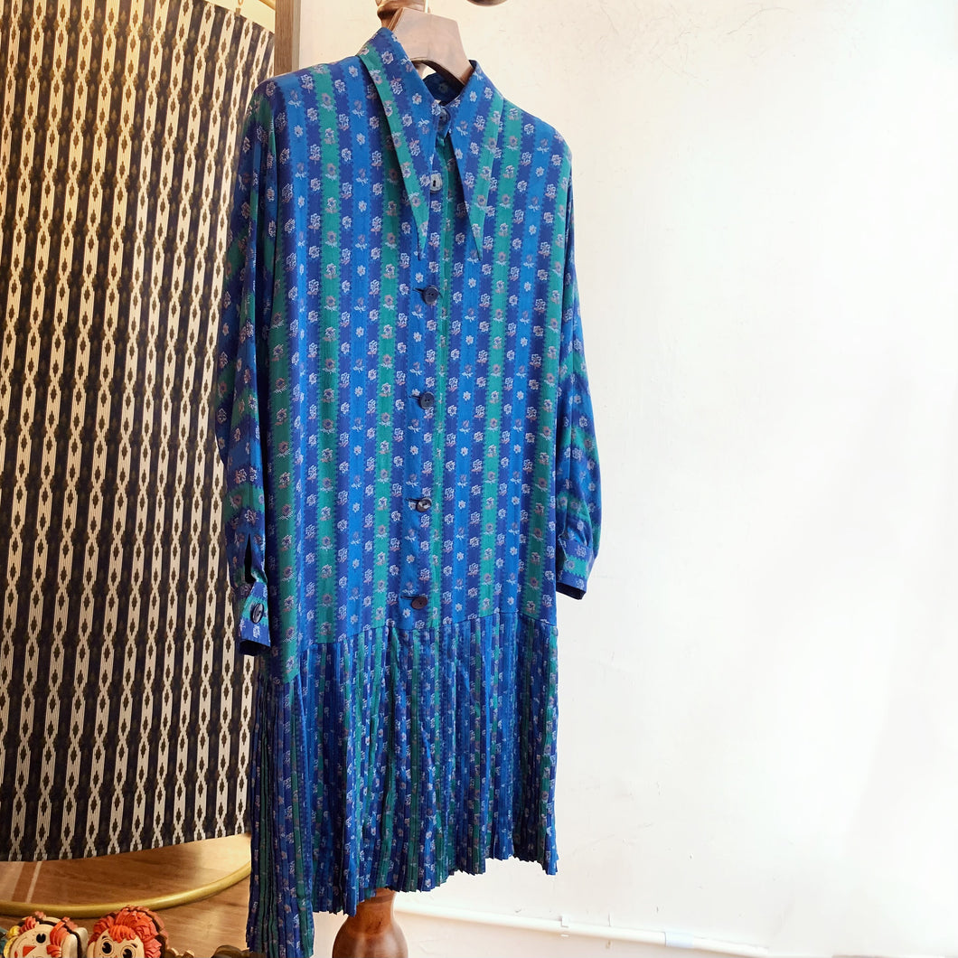 Pierre Cardin Pattern Silk Dress