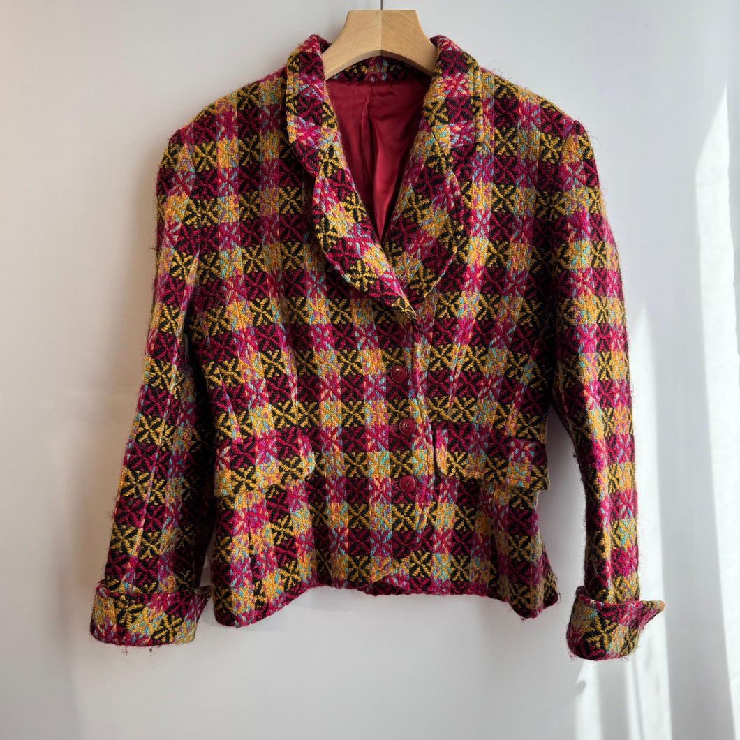 Kenzo Check Pattern Coat