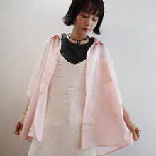 Load image into Gallery viewer, Jamm Select | oversized Striped Shirt (3colours)
